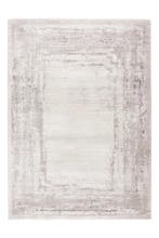 Vintage Vloerkleed | Lyon | Kader | Zilver | 120x170 cm, Verzenden, Nieuw