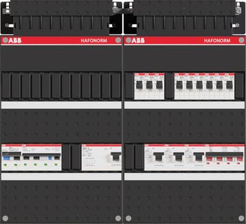 ABB Hafonorm PV-EV-WP-Groepenkast | HS 40A - 4 x ALS 63A, Ophalen of Verzenden, Nieuw, Groepenkast