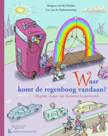 Waar komt de regenboog vandaan? / Winkler Prins, Verzenden, Zo goed als nieuw, M. van der Heijden