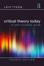 9780367709426 Critical Theory Today Tyson, Lois, Boeken, Verzenden, Nieuw, Tyson, Lois