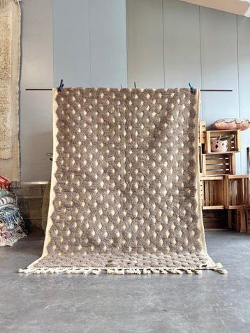 Authentiek Beni Ouarain tapijt, met de hand gemaakt,, Nieuw