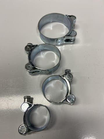 Zware kwaliteit breedband slangklem tbv 40mm gewapende slang, Ophalen of Verzenden, Nieuw, Vijverfilter