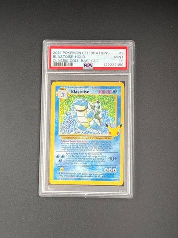 Pokémon - 1 Graded card - Blastoise 002 Foil - PSA 9 - Sword, Nieuw