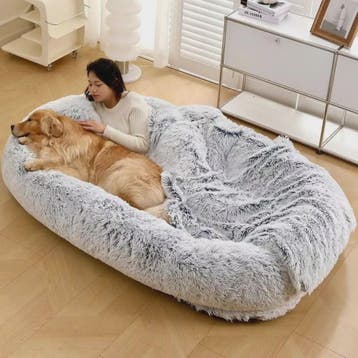 Extra Large Dubbel Gebruiks Bed voor Mensen & Honden - Warm,, Verzenden, Nieuw