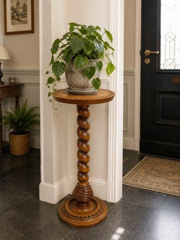 Tafel - Hout - Plantenzuil