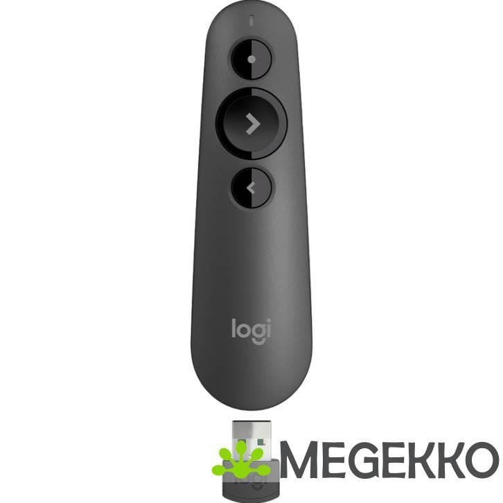 Logitech R500s Draadloze presenter Bluetooth/RF Grafiet, Computers en Software, Overige Computers en Software, Nieuw, Verzenden