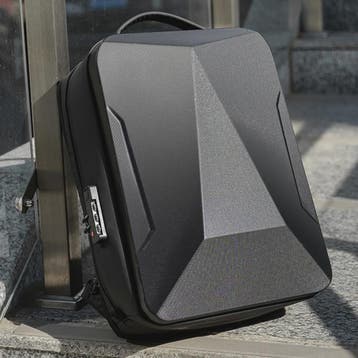Waterdichte Heren Rugzak met Anti-diefstal Slot & USB Poort, Verzenden, Nieuw