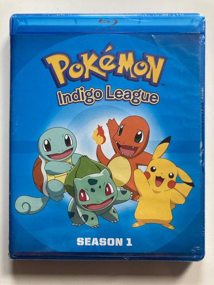 POKÉMON INDIGO LEAGUE SEASON 1 (REGION A) (IMPORT WITHOUT, Cd's en Dvd's, Blu-ray, Gebruikt, Verzenden