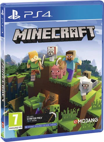 Playstation 4 Minecraft - Bedrock Edition, Verzenden, Zo goed als nieuw