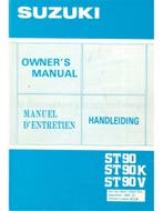 1984 SUZUKI CARRY INSTRUCTIEBOEKJE