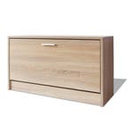 Bankje schoenen eiken | Massief MDF | Laatste Stuk!, Ophalen of Verzenden, Nieuw, Simpel en stijlvol