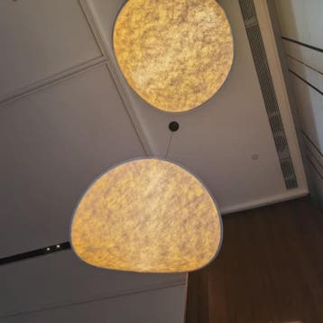 Wabi Sabi Zijde LED Hanglamp - Scandinavisch Design voor Woo, Huis en Inrichting, Verzenden, Nieuw