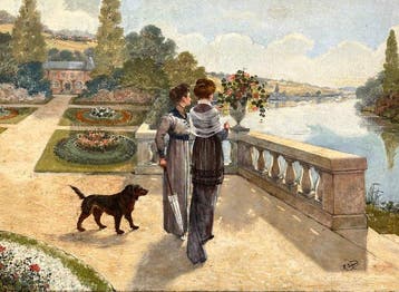 René Schmid (1889-1962) - La douceur du parc
