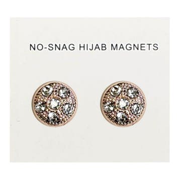 Fako Bijoux - 2x Magnetische Broche Kristal - Hoofddoek, Verzenden, Nieuw