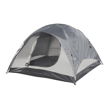 pro.tec Tent Bergeijk 213x213x130 cm grijs en beige, Caravans en Kamperen, Verzenden, Nieuw
