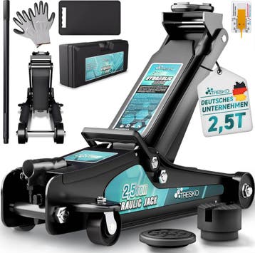 Autokrik - Garagekrik - Hydraulische krik - 2,5 Ton - Zwart, Verzenden, Zo goed als nieuw