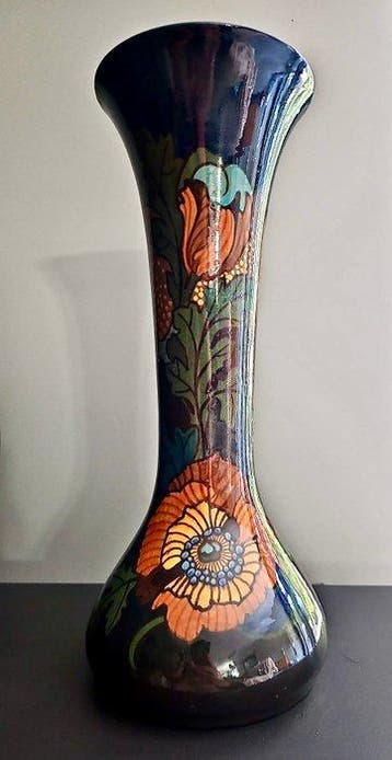 Arnhemse Fayencefabriek - Willem Hartgring - Vaas - H. 39 cm