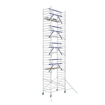 AGS Pro rolsteiger ASC 135 x 250 x 11,2wh enkelzijdig, Doe-het-zelf en Verbouw, Steigers, Verzenden, Nieuw, Rolsteiger of Kamersteiger