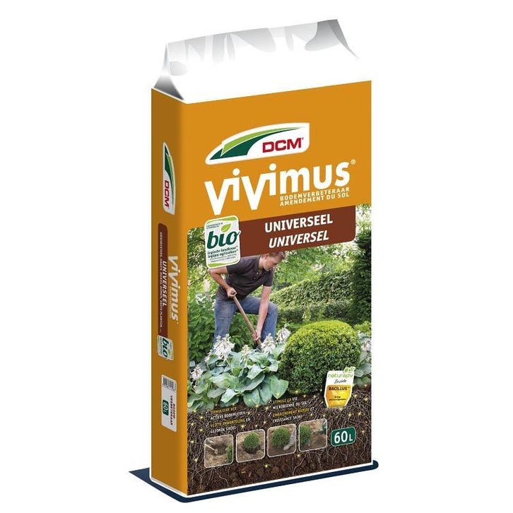 Vivimus® Universeel 60 L, Tuin en Terras, Aarde en Mest, Ophalen of Verzenden