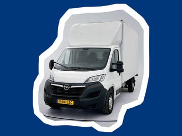 Opel Movano L3H2 | Financial Lease voor 404 p/mnd, Stof, Gebruikt, Euro 6, Wit