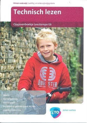 CITO/LOVS (2008) Leestempo Opgavenboekje E6 (per stuk), Boeken, Verzenden, Nieuw