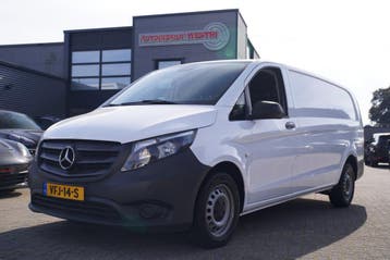 Zakelijke Lease |  Mercedes-Benz Vito 110 CDI Extra Lang| Ai, Stof, Gebruikt, Euro 6, Wit