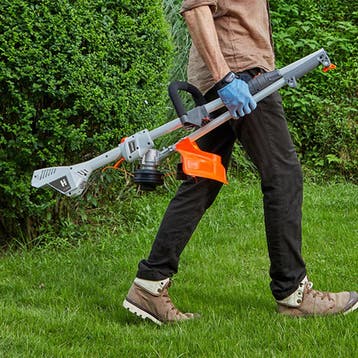 H-Ster Kantenmaaier Riek 40V - Grastrimmer - Eco en, Ophalen of Verzenden, Zo goed als nieuw