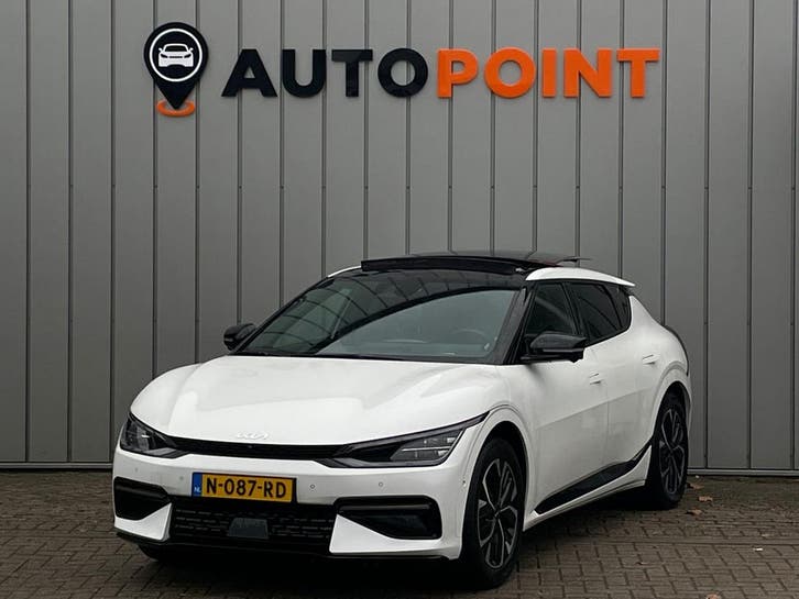 Zakelijke Lease |  Kia EV6 GT-Line+ 77.4 kWh SOH100% WARMTEP, Auto's, Kia, Dealer onderhouden, Lease, Overige kleuren, Automaat