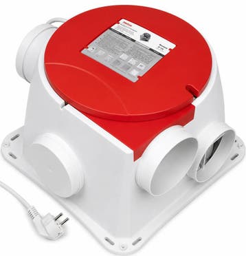 Zehnder ComfoFan SP ventilatiebox reviseren, Zo goed als nieuw, Ventilator