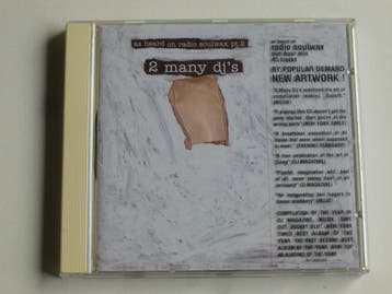 2 Many DJs - As Heard On Radio Soulwax, Ophalen of Verzenden, Zo goed als nieuw