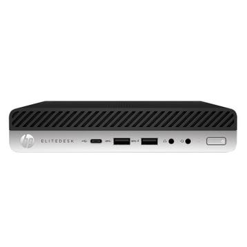HP Elitedesk 800 G4 Mini | Core i5 / 8GB / 128GB SSD, Ophalen of Verzenden, Gebruikt, HP