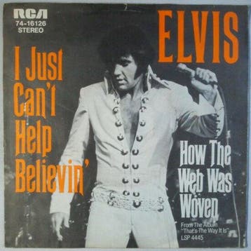 Elvis Presley - I Just Cant Help Believin - Single, Cd's en Dvd's, Vinyl Singles, Verzenden, Nieuw in verpakking