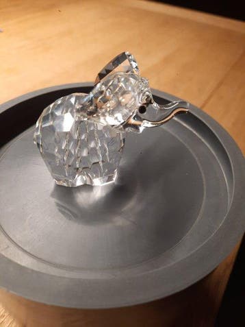 Swarovski - Beeldje - Olifanten jong - Kristal