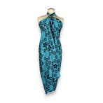 Sarong / pareo - Strandkleding wikkelrok - Blauwe mandala, Ophalen of Verzenden, Nieuw