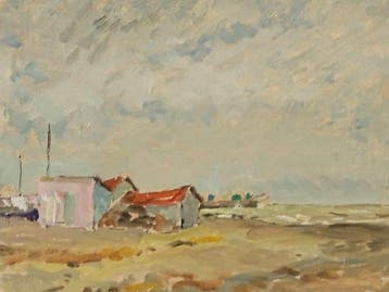 Giuseppe Malagodi (1890-1968) - Paesaggio costiero