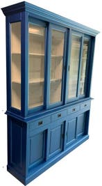 Buffetkast parelmoerblauw Born 180cm, Ophalen of Verzenden, Nieuw