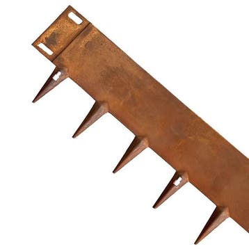Borderrand | ECCO | 500 x 10 cm (Flexibel, Staal, Bruin), Tuin en Terras, Bielzen en Borders, Verzenden, Nieuw