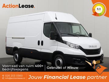 Iveco Daily Bestelbus L2 H2 2024 Diesel Handgeschakeld, Zwart, Wit, Nieuw, Lease