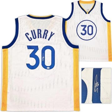NBA - Stephen Curry - Autograph - Blauwe maatwerk, Nieuw
