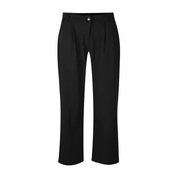 MAC • zwarte CULOTTE pleat broek • 36, Verzenden, Zwart, MAC, Nieuw