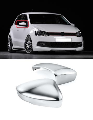 Spiegelkappen | geschikt voor Volkswagen | Polo 09-17 3d hat, Verzenden, Nieuw, Volkswagen