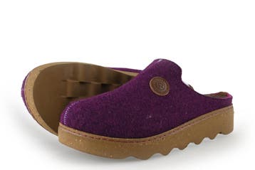 Rohde Pantoffels in maat 38 Paars, Kleding | Dames, Schoenen, Overige kleuren, Verzenden, Rohde, Zo goed als nieuw