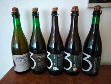 3 Fonteinen - Diverse ales - zie beschrijving - 75cl - 5, Nieuw
