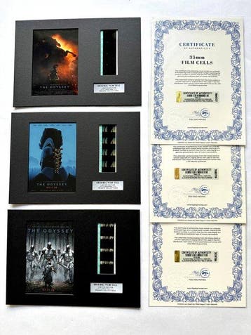 The Odyssey (2026) – Extremely Rare Set of 3 Mounted 35mm, Nieuw