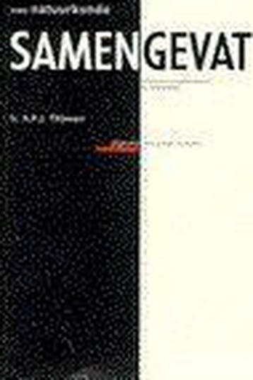 Vwo Samengevat Natuurkunde - A.P.J. Thijssen 9789066367081, Boeken, Schoolboeken, Verzenden, Gelezen, A.P.J. Thijssen