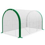 TRUUSK Tunnelkas 3,58 x 2,1 x 2,1 m - Foliekas met Roldeur -, Verzenden