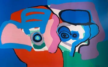 Karel Appel (1921-2006) - Heads Like Clouds