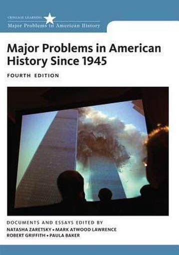9781133944140 Major Problems American Hist Since 1945, Verzenden, Zo goed als nieuw, Natasha Zaretsky