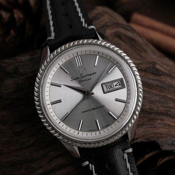 Seiko - Sportsmatic Deluxe Fluted Bezel - Zonder