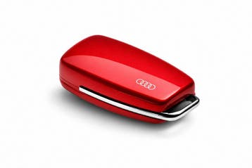 Originele Audi sleutelhoes - misanarood-pareleffect, Ophalen of Verzenden, Nieuw